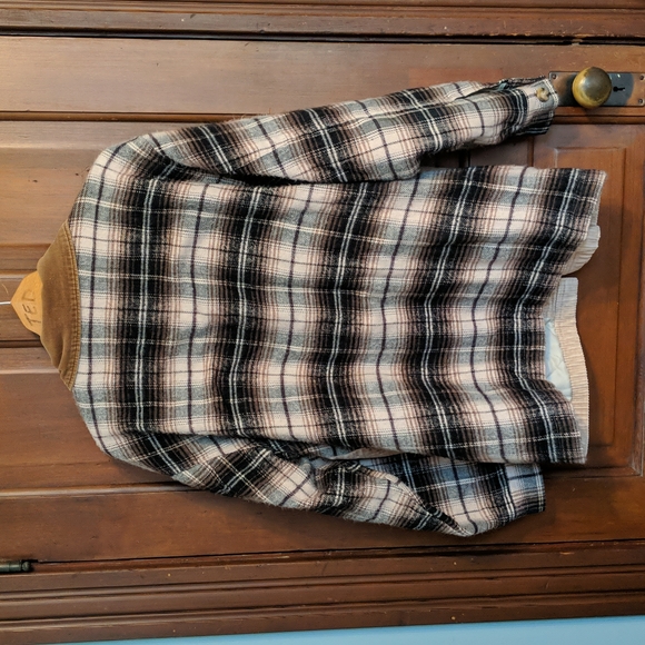 Flannel and corduroy shacket - Picture 2 of 8